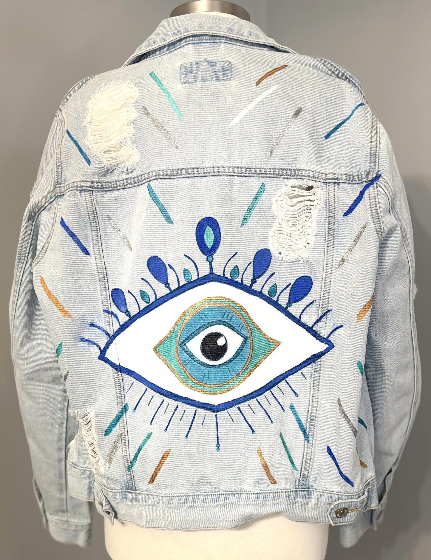 Watching You Denim Jacket