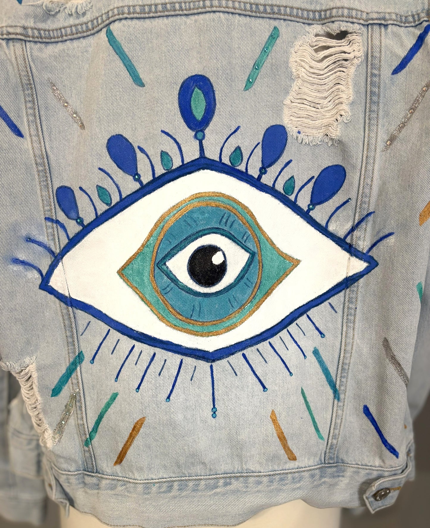 Watching You Denim Jacket