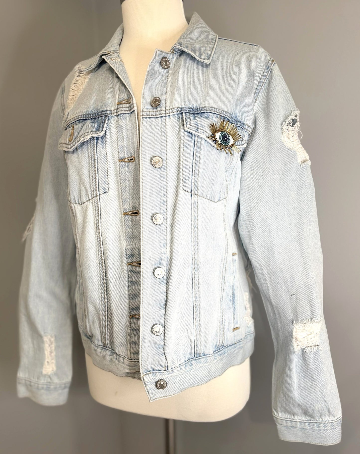 Watching You Denim Jacket