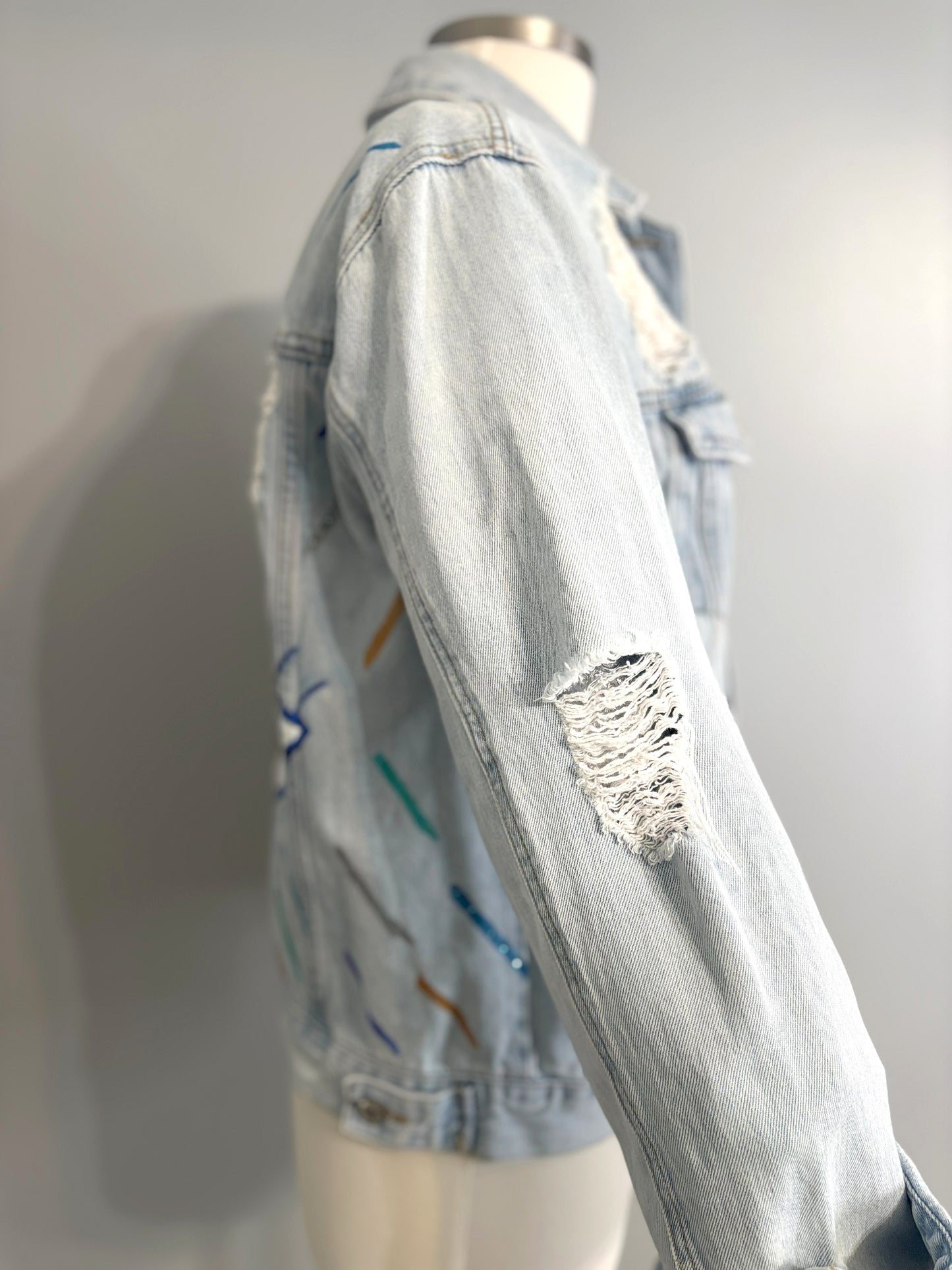Watching You Denim Jacket