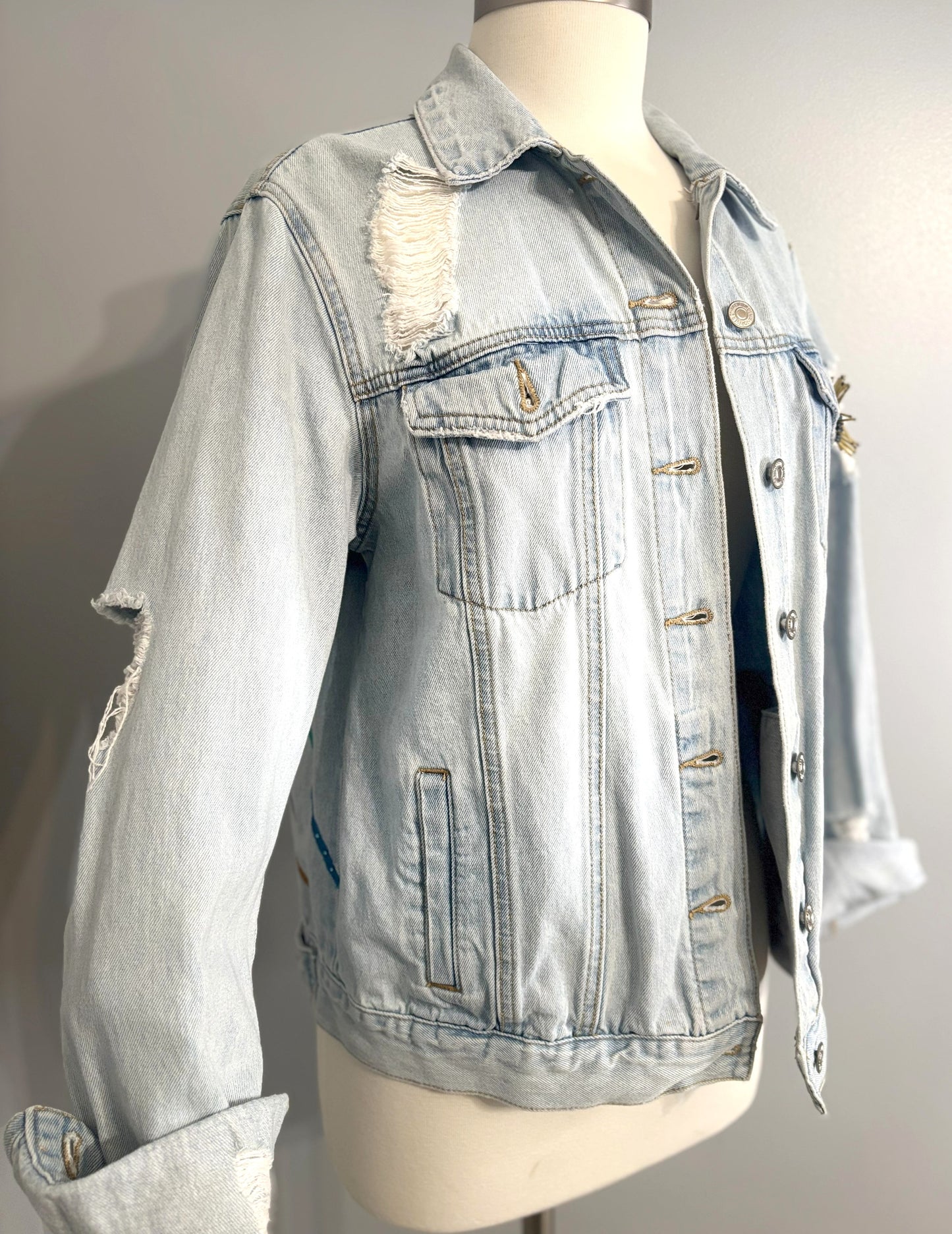Watching You Denim Jacket