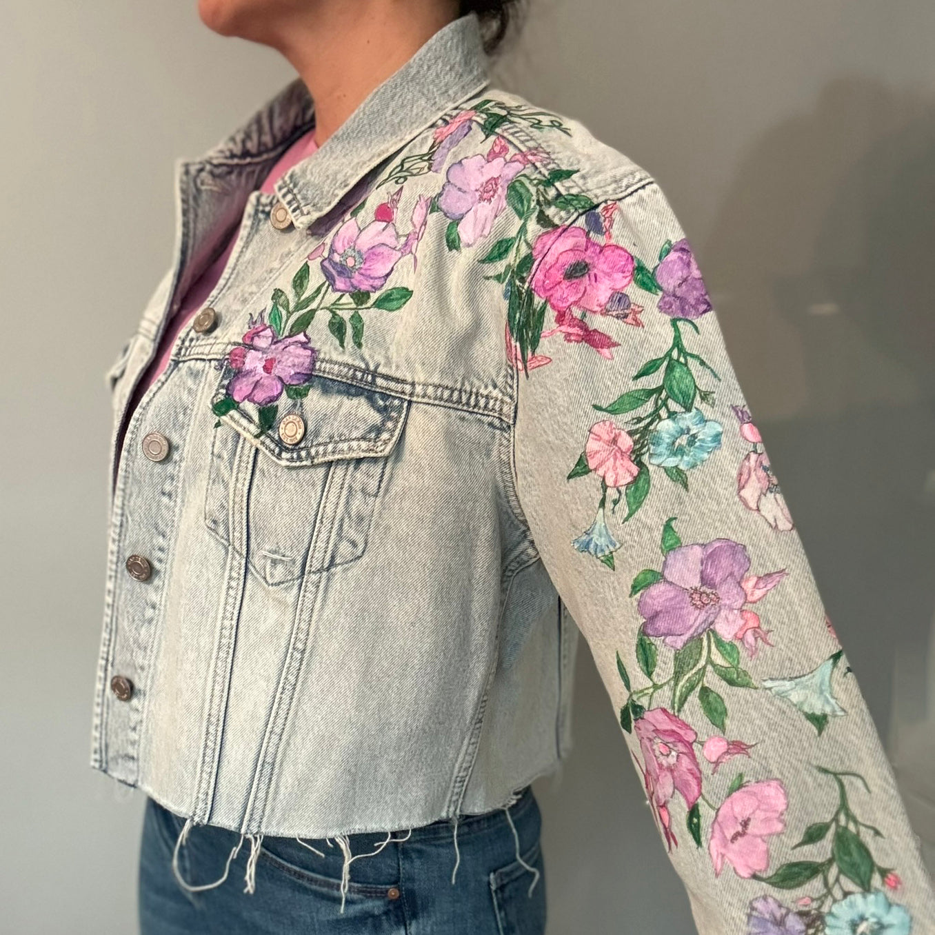 Garden Chic Denim Jacket