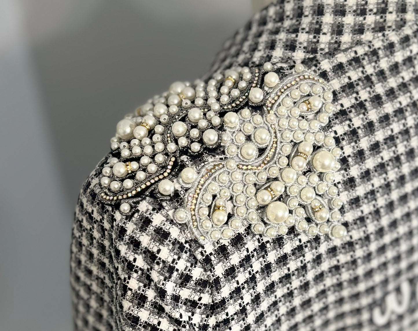 Our Stories Houndstooth Poetry Blazer