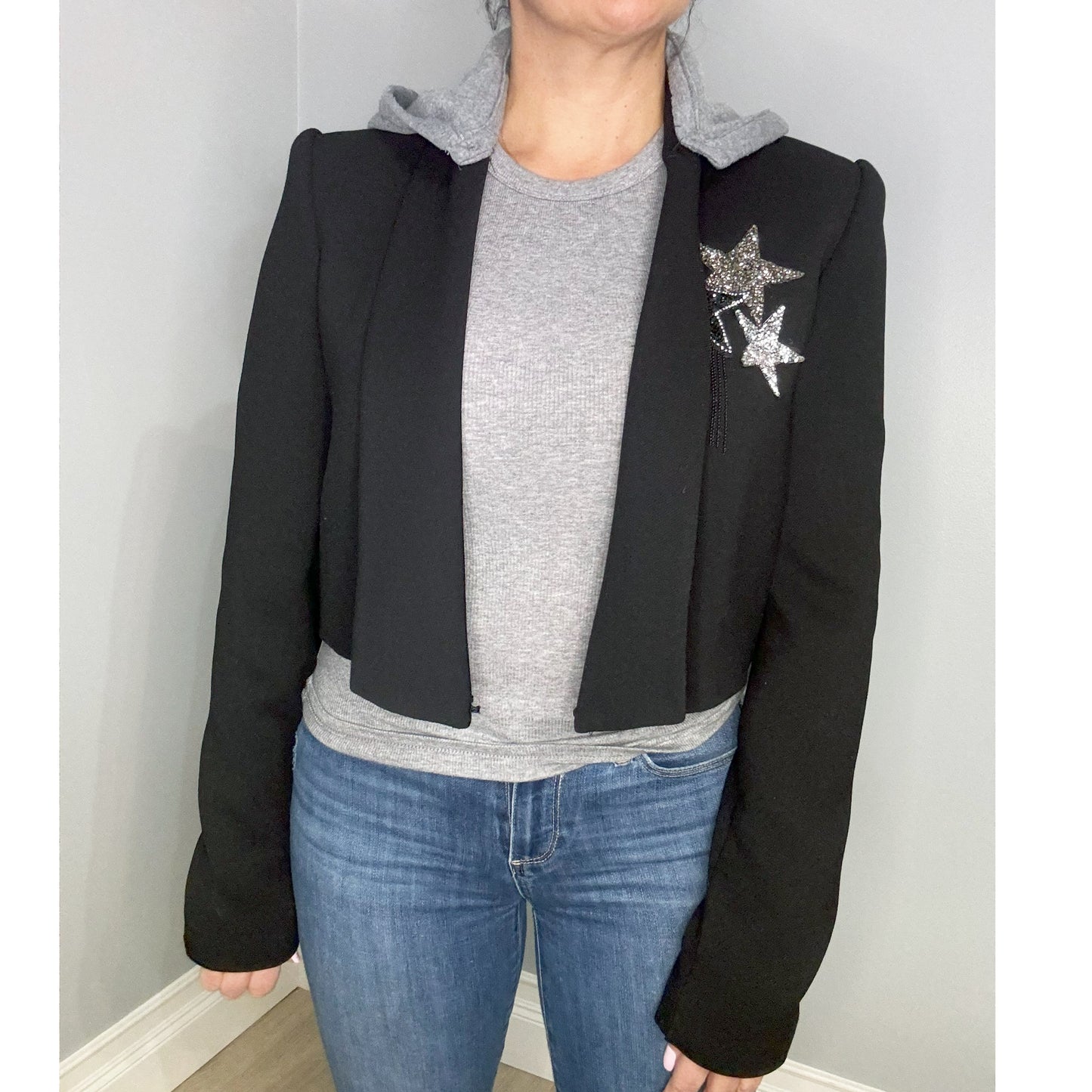 Constellation Hoodie Blazer