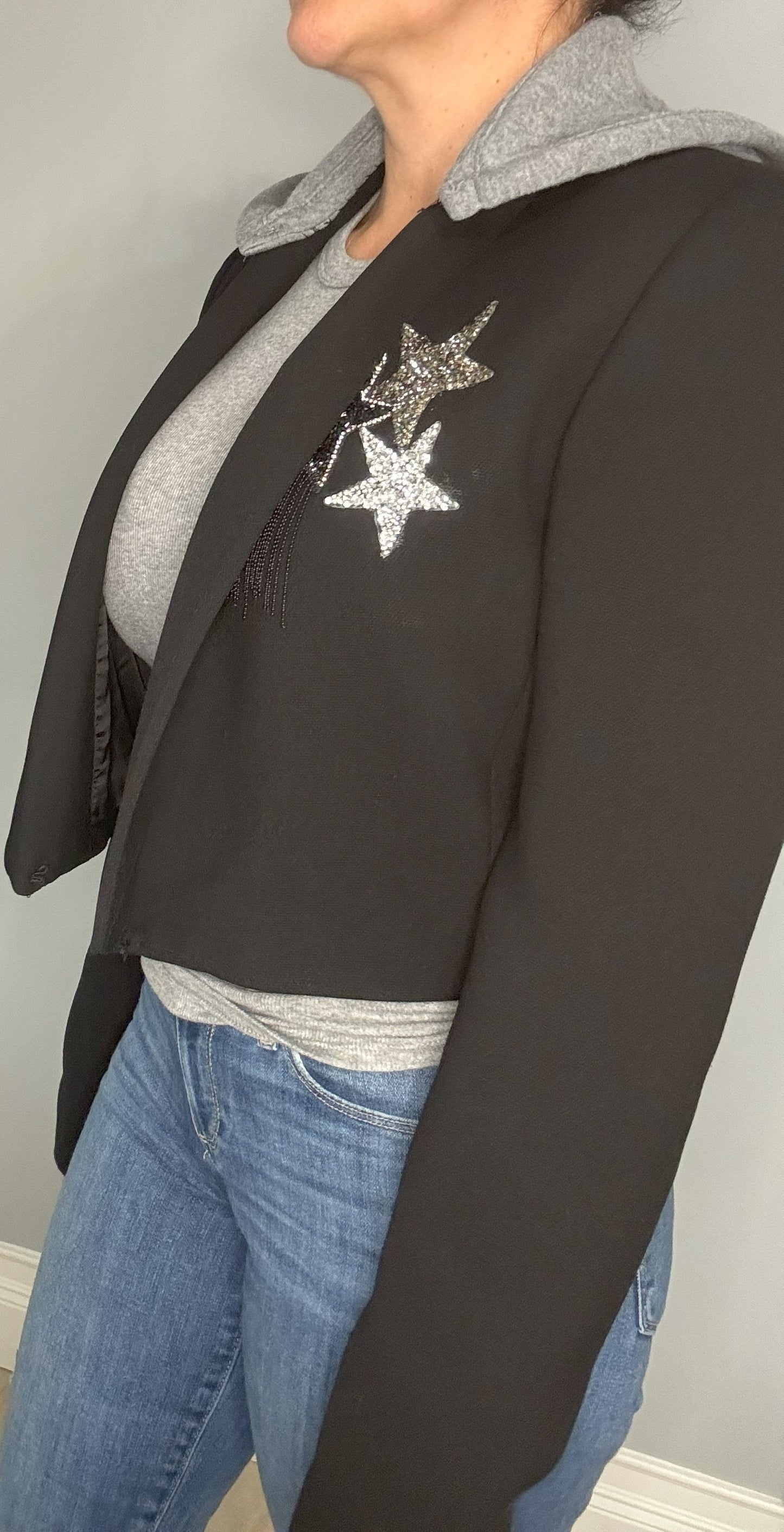 Constellation Hoodie Blazer