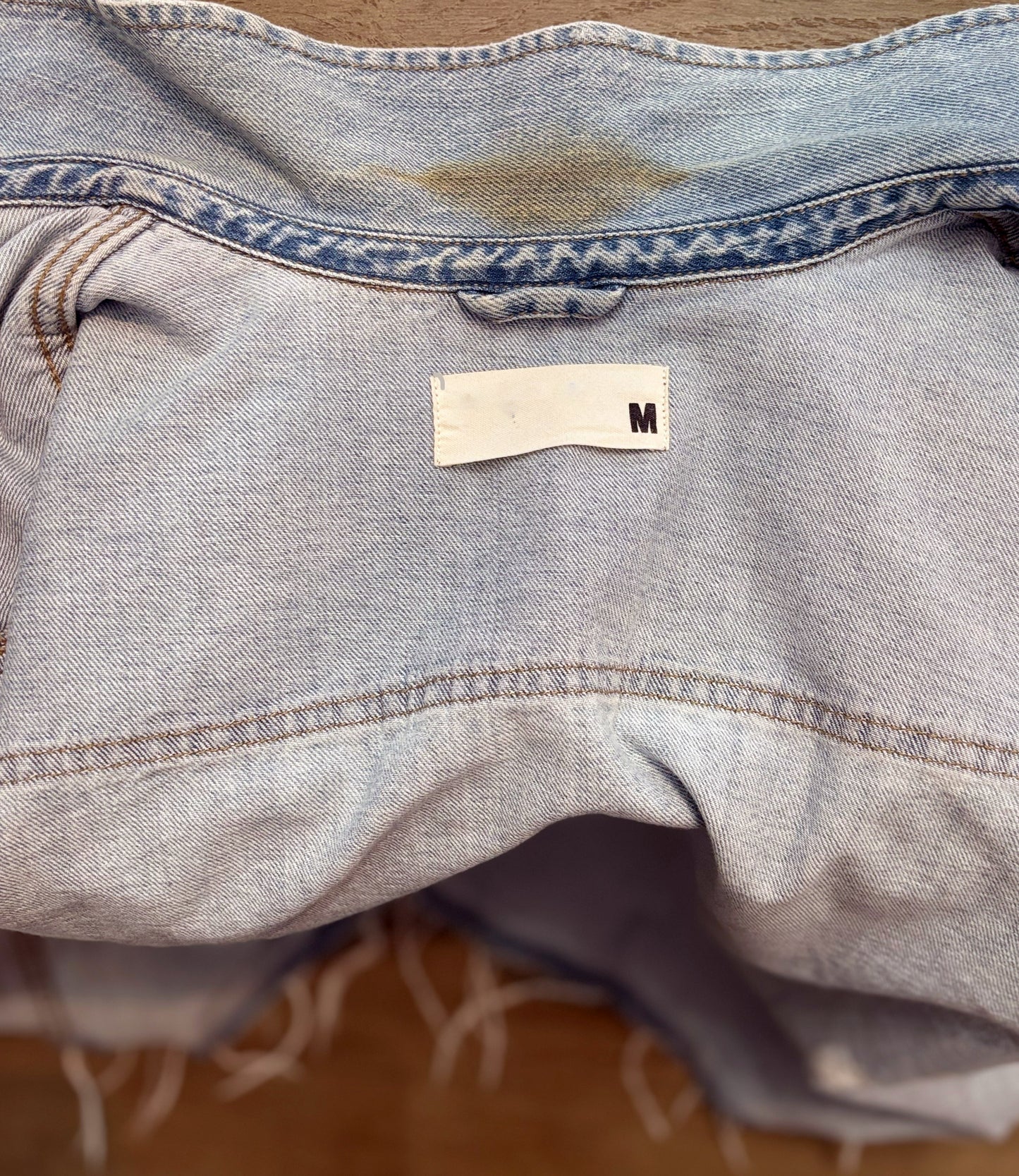 The Problem Denim Shacket