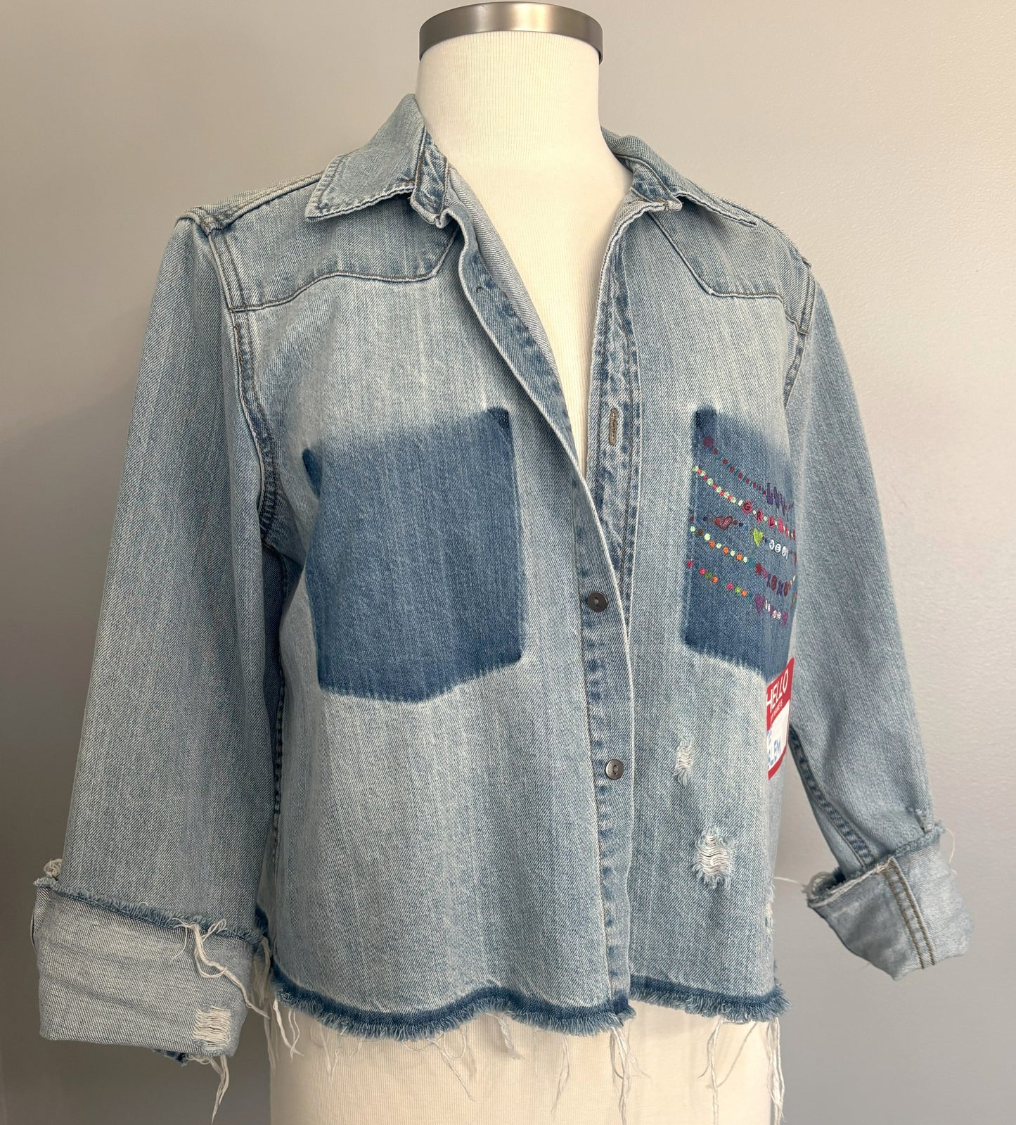 The Problem Denim Shacket