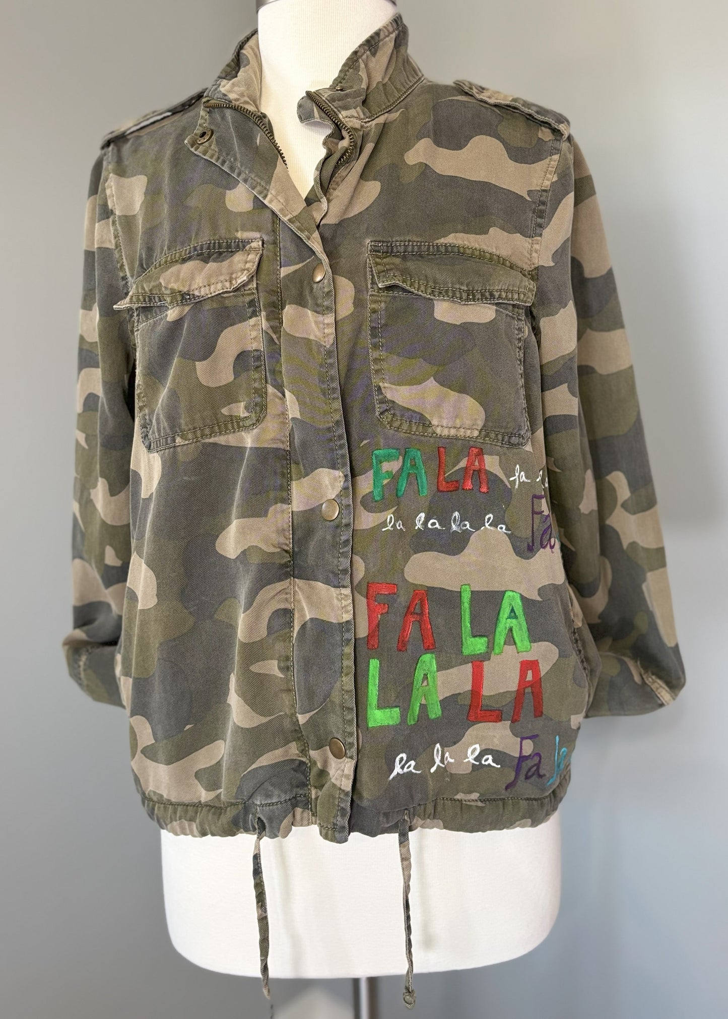 Camo Ho Christmas Jacket