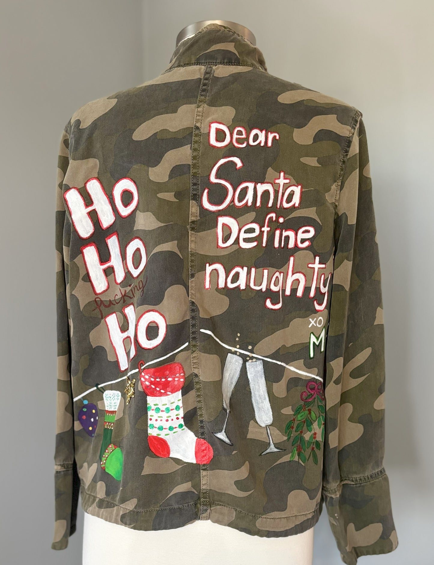 Camo Ho Christmas Jacket